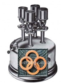 Burner Washers. Extra Large. Asbestos-free. Pack of 4